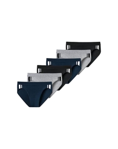 Трусы Rio упаковка из 6 шт. - 95/5 стрейч - органический хлопок, мультиколор Schiesser