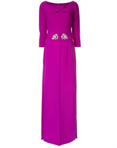 Safiyaa london платье magenta со вставками 38 фиолетовый Safiyaa london