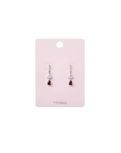 Серьги Burgundy Twinkle