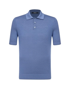 Поло из шелка и хлопка Zilli