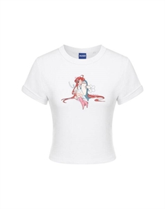 Хлопковая футболка Hugo blue