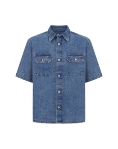 Джинсовая рубашка Hugo blue