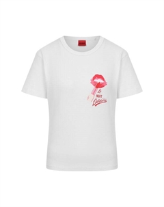 Хлопковая футболка Hugo