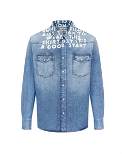 Джинсовая рубашка Mm6