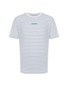 Футболка из хлопка и льна Bogner