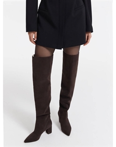 Ботфорты из натуральной замши Love republic