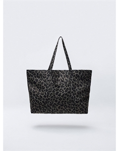 Сумка-шоппер с леопардовым принтом Sela