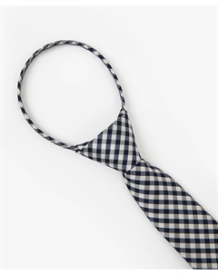 Галстук в клетку на клипсе мультицвет Gulliver