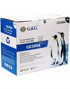 Картридж GG-CE390A для HP LJ M4555/M601/M602/M603 (10000 стр.) (CE390A) G&g