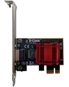 Сетевая карта DGE-562T/A2A с 1 портом 100/1000/2.5GBase-T D-link