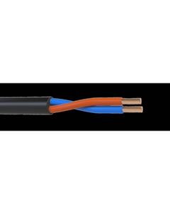 Кабель акустический WSC16100CCA 100м, 16 AWG ССА, 1.5мм², диаметр 8мм, омедненный алюминий, 30x0.25 мм, чёрный, бухта Wize