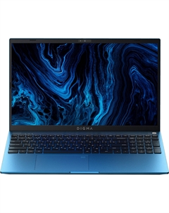 Ноутбук Digma Pro Sprint M DN15P7-ADXW03 i7-1165G7/16GB/512GB SSD/Iris Xe graphics/15.6" IPS FHD/WiFi/BT/cam/Win11Pro/blue