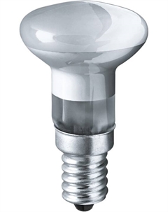 Лампа накаливания NI-R39-30-230-E14 (уп/10шт), 30Вт, 230В, E14, 39х65мм, рефлектор, матовая (94318) Navigator