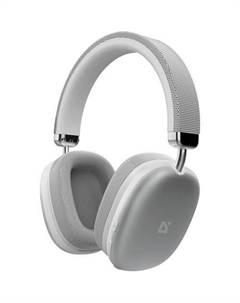 Наушники Defender FreeMotion B500, 3.5 мм/Bluetooth, накладные, серебристый