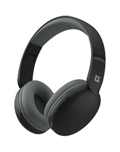 Наушники Defender FreeMotion B480, Bluetooth, накладные, черный