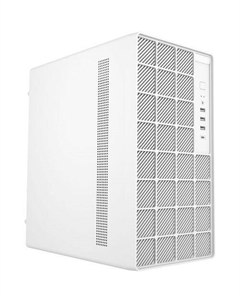 Корпус mATX DCC-MN304, Mini-Tower, без БП, белый Digma