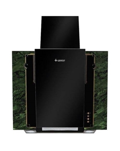 Вытяжка козырьковая ВО-3603 К69, управление кнопочное, зеленый Gefest