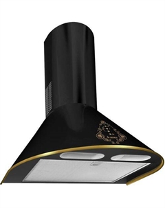 Вытяжка козырьковая ВО 1503 К73, управление кнопочное, черный Gefest