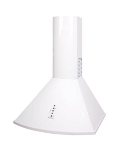 Вытяжка козырьковая BO 1604 A, управление кнопочное, белый Gefest