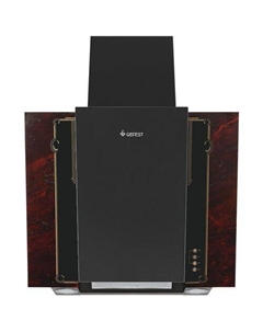 Вытяжка козырьковая ВО 3603 К55, управление кнопочное, рубиновый Gefest