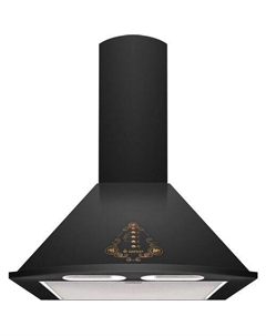 Вытяжка козырьковая ВО 1604 К83, управление кнопочное, черный Gefest