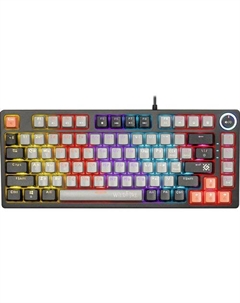 Клавиатура Wildfire GK-213, USB, серый + черный Defender