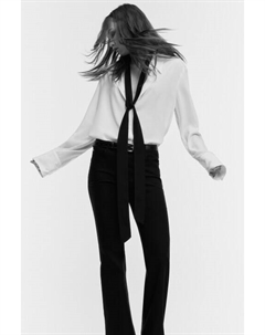 Рубашка с длинными рукавами и галстуком Befree