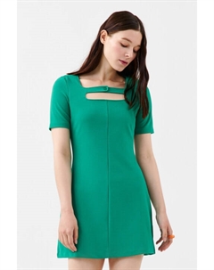 Платье мини с вырезом на груди Befree