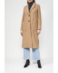 Шерстяное пальто с накладными карманами Marc o'polo