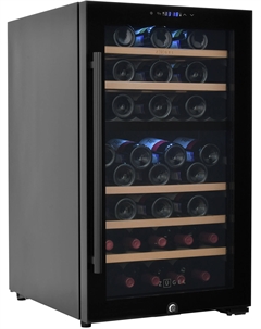 Винный шкаф ZCWF521DB черный Zugel