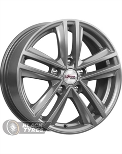 Литой диск Катар 6.5x16/5x114.3 D67.1 ET45, Серые Ifree