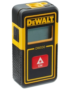 Аккумуляторный лазерный дальномер DW030PL, 3.7 В, красный луч, 9 м, со встроенной АКБ (DW030PL-XJ) Dewalt