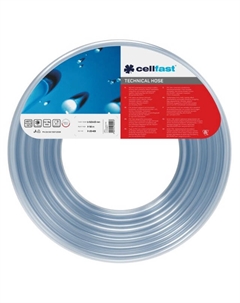 Шланг неармированный 1/4" 6х1мм 50м 3Бар мерный Cellfast