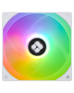 Реверсивный вентилятор TL-C12RW-S V2 Reverse, 120 мм, 1500rpm, 25.6 дБ, 4-pin PWM, 1шт, белый, ARGB подсветка (TRTLC12RWSV2) Thermalright