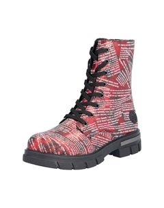 Ботильоны из искусственной кожи, мультиколор Rieker