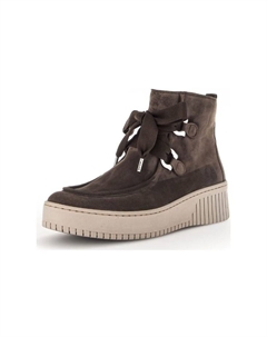 Замшевые ботильоны, коричневый Gabor