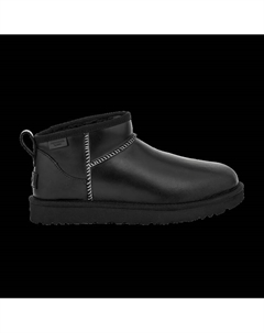 Ботинки Wmns Classic Ultra Mini Leather, черный Ugg