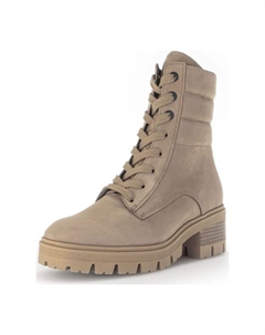 Ботильоны из нубуковой кожи, бежевый Gabor