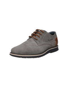 Замшевые деловые туфли, серый Bugatti