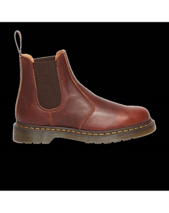 Мужские ботинки челси 2976 Ambassador кожаные, красный Dr. martens