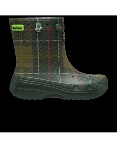 Ботинки Barbour x Classic Boot 'Kelp Plaid', зеленый Crocs