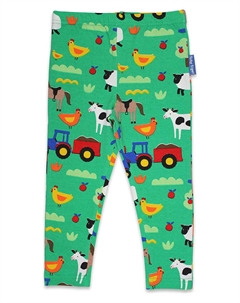 Леггинсы, зеленый Toby tiger