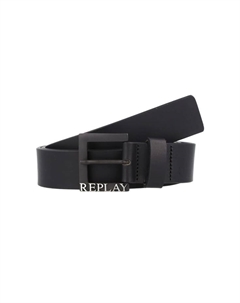 Кожаный ремень, черный Replay