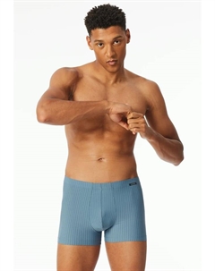 Брюки Pure Micro с коротким эластичным поясом, синий Schiesser