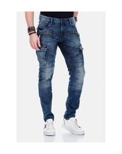 Джинсы, синий Cipo&baxx