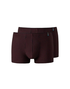 Ретро шорты/брюки 2 шт. в упаковке долговечные мягкие, красный Schiesser