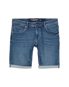 Джинсовые шорты с 5 карманами, мультиколор Tom tailor