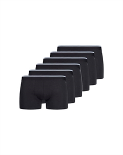 Ретро шорты/брюки 6 шт. базовый комплект, черный Skiny