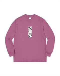 Футболка x The Crow Long-Sleeve Tee 'Plum', фиолетовый Supreme
