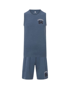 Короткая пижама Ландогар, синий Jan vanderstorm